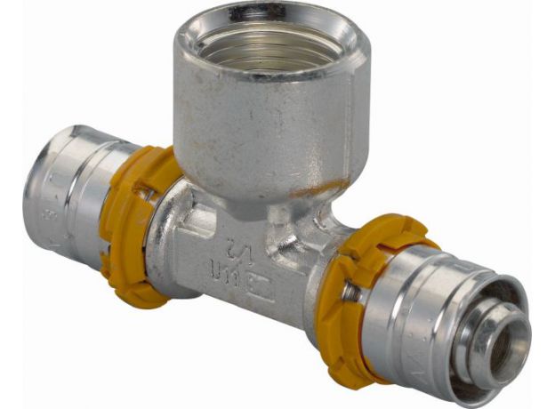 Uponor Press T-stuk binnendraad 16-Rp1/2"FT-16, 2 image