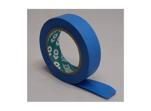 VÉDÉ PVC tape blauw 15 mm x 10 mtr