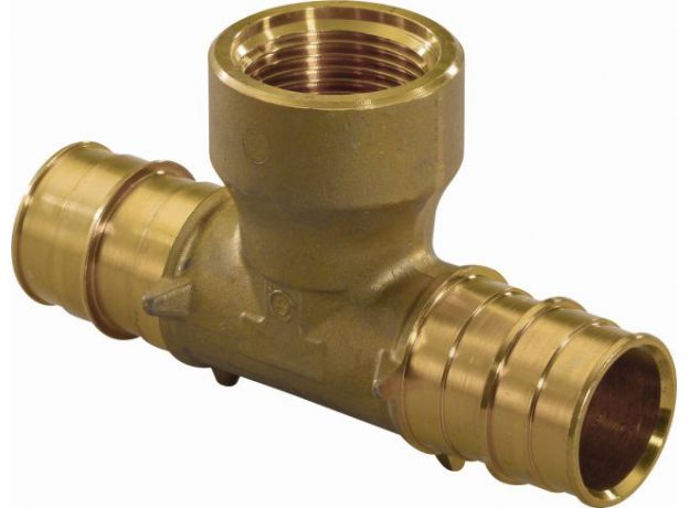 Uponor Q&E T-stuk messing 32 x 1" x 32, 2 image