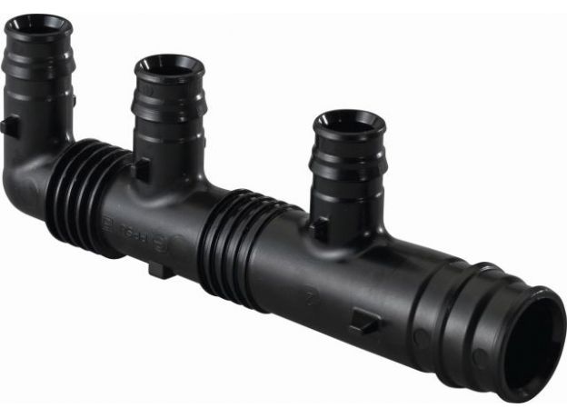 Uponor Q&E verdeler  PPSU 25 naar 3x16, 2 image Uponor Q&E verdeler  PPSU 25 naar 3x16, 2 image