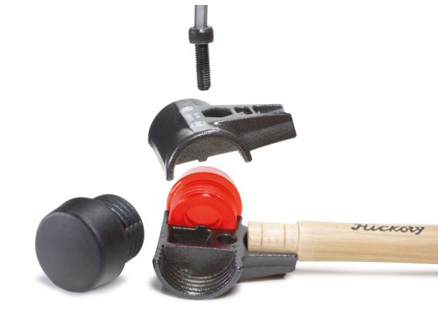 WIHA kunstof terugslagloze hamer 40mm, 2 image