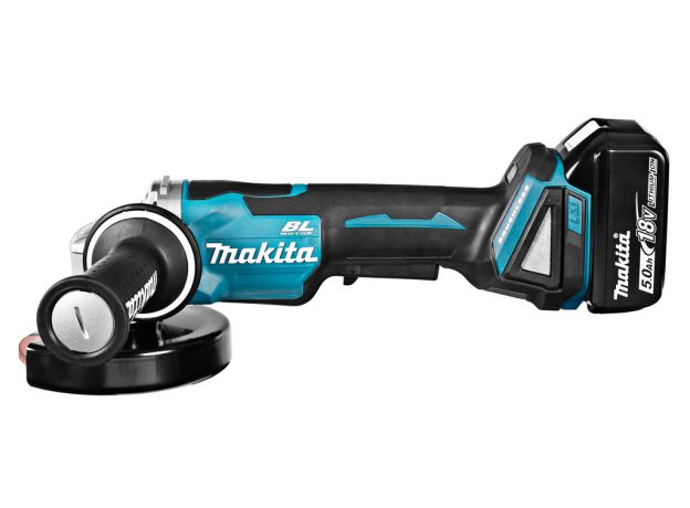 MAKITA 18 V Haakse slijper 125 mm, 5 image MAKITA 18 V Haakse slijper 125 mm, 5 image