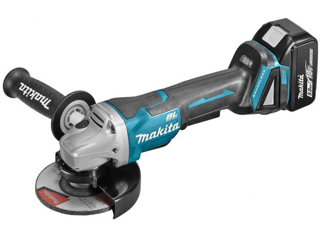 MAKITA 18 V Haakse slijper 125 mm, 7 image MAKITA 18 V Haakse slijper 125 mm, 7 image