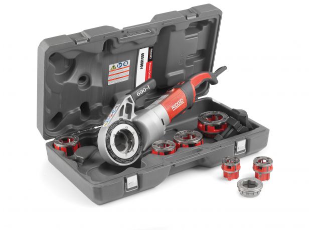 RIDGID Draadsnijmach. 690-I incl bekken 1/2" t/m 2", 2 image RIDGID Draadsnijmach. 690-I incl bekken 1/2" t/m 2", 2 image