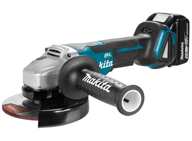 MAKITA 18 V Haakse slijper 125 mm, 3 image MAKITA 18 V Haakse slijper 125 mm, 3 image