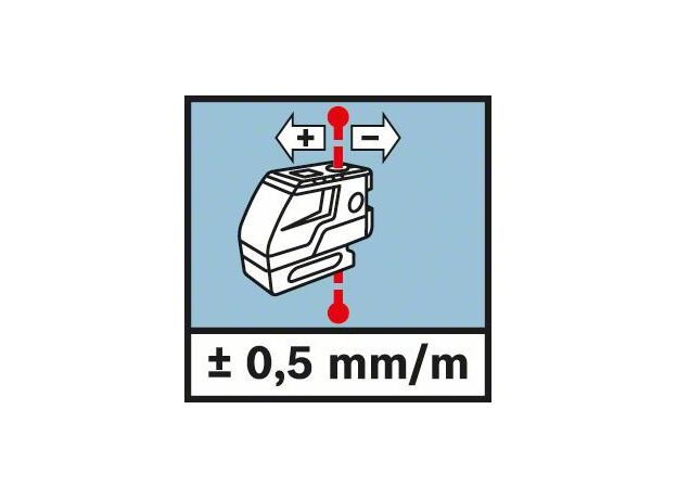 Lijn- en puntlaser GCL 25 (IP54) (4x batterij 1,5 V LR6 (AA), 8 image