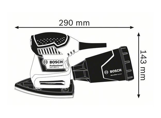 Vlakschuurmachine GSS 160 Multi (3x schuurpapier, microfilte, 5 image