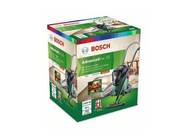 Alleszuiger AdvancedVac 20 (Universele adapter, spleetzuigmo, 2 image