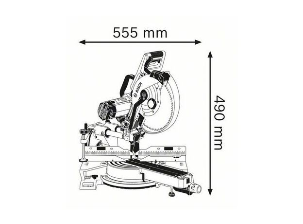 Stationaire machine GCM 350-254 (Zaagblad Expert voor hout 2, 2 image