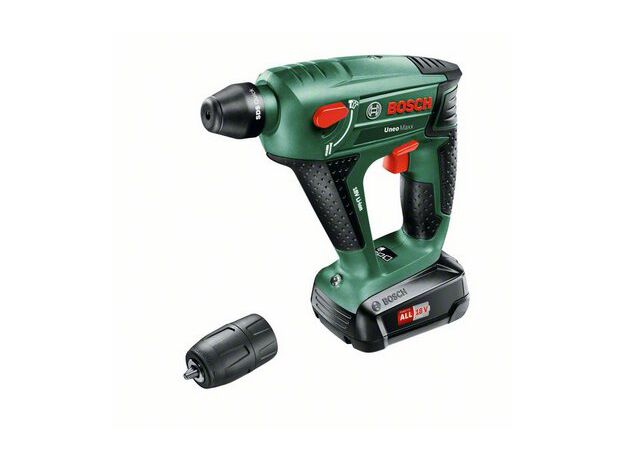 Accuboorhamer Uneo Maxx SystemBox (45-min lader, 2x 18 V Li-, 10 image Accuboorhamer Uneo Maxx SystemBox (45-min lader, 2x 18 V Li-, 10 image