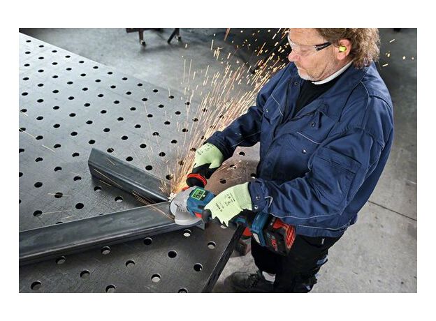 Accu haakse slijpmachine GWS 18V-15 (SC 2x 8,0 Ah ProCORE18V, 2 image