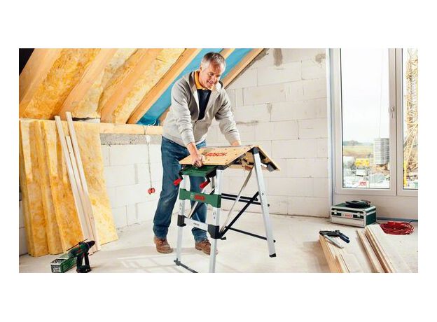 Werkbank PWB 600 (4 hulp klemstukken en een opbergcompartime, 3 image