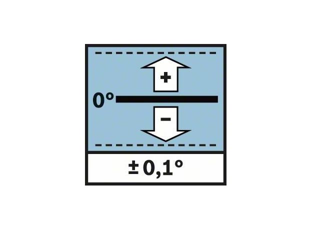 BOSCH Hoekmeter en waterpas GAM 220 (4x batterij 1,5 V AA), 2 image