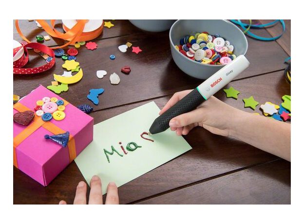 Acculijmpistool Gluey  - Marshmallow (USB oplader, USB kabel, 7 image