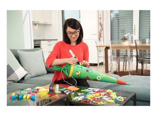 Acculijmpistool Gluey  - Marshmallow (USB oplader, USB kabel, 10 image