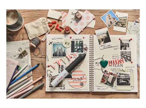 Acculijmpistool Gluey  - Marshmallow (USB oplader, USB kabel, 3 image