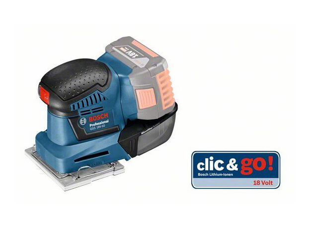 Accu vlakschuurmachine GSS 18V-10 (C&G Accu en Lader niet me, 10 image