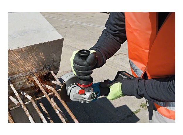 Accu haakse slijpmachine GWS 18V-10 PSC (Beschermkap, handgr, 10 image