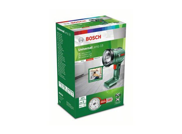 Multifunctionele lamp UniversalLamp 18 baretool (Lader en 18, 4 image