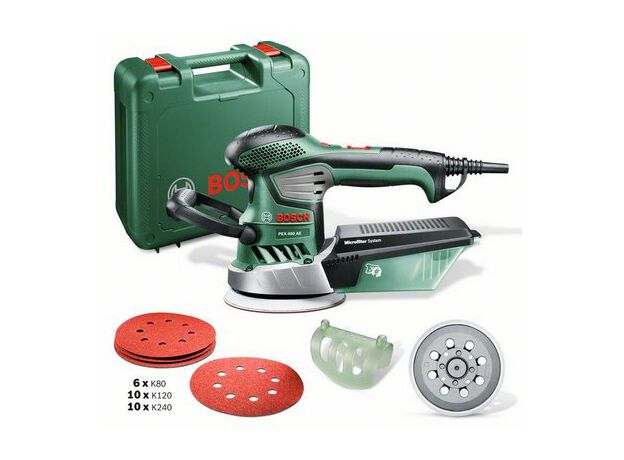 Excenterschuurmachine PEX 400 AE (Microfilter, schuurpapier, 7 image