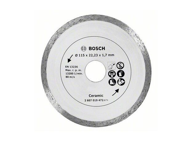 BORSTELS MP  (DIAMANTSCHIJF 115MM -  TEGELS), 2 image