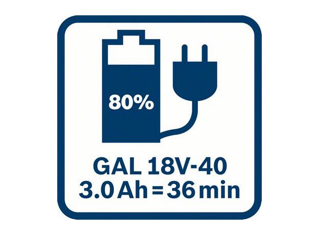 Lader GAL 18V-40 (Accu niet meegeleverd), 10 image