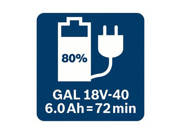 Lader GAL 18V-40 (Accu niet meegeleverd), 3 image