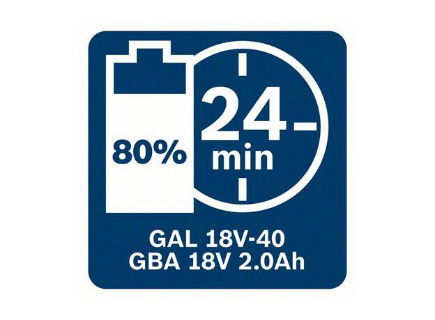 Lader GAL 18V-40 (Accu niet meegeleverd), 4 image