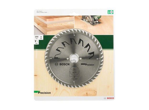 CIRKELZAGEN MP  (CIRKELZAAGBLAD PRECISION 190X2X30/-,T48 (1), 2 image