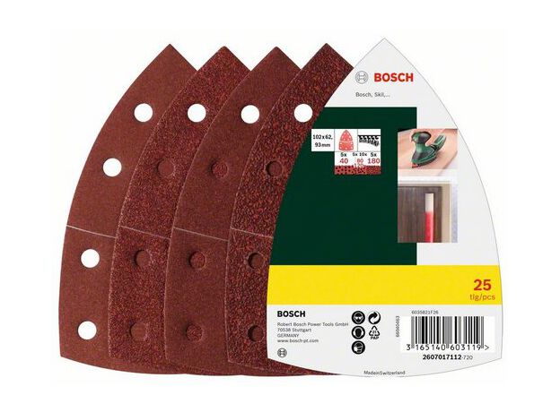 SCHUREN/POLIJSTEN MP  (25-DELIGE SCHUURBLADENSET VOOR MULTIS, 2 image