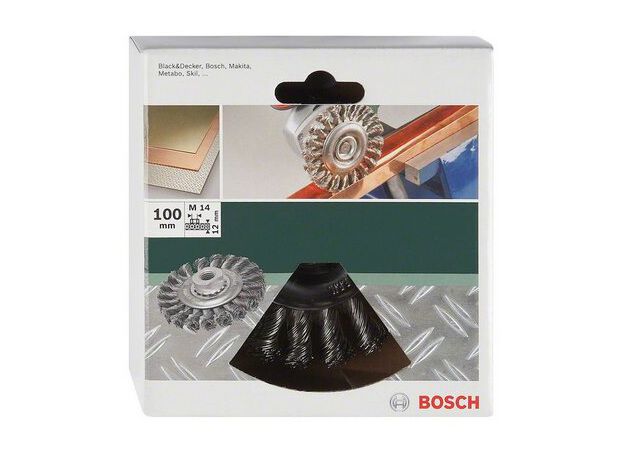 BORSTELS MP  (VLAKSTAALBORSTEL GEVLOCHTEN DRAAD, ROESTVRIJ,, 2 image