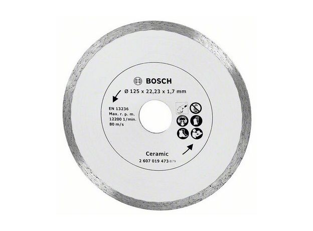 BORSTELS MP  (DIAMANTSCHIJF 125MM -  TEGELS), 2 image