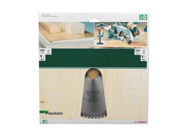 CIRKELZAGEN MP  (CIRKELZAAGBLAD PRECISION 250X2X30/-,T80 (1), 2 image