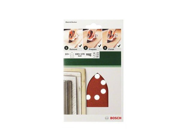 SCHUREN/POLIJSTEN MP  (SCHUURBLAD 100X160  MM WITH EARS, G18, 2 image