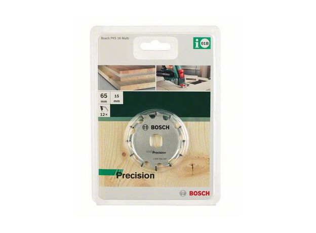 CIRKELZAGEN MP  (CIRKELZAAGBLAD PRECISION Ø65x15MM, 12 TANDE, 2 image