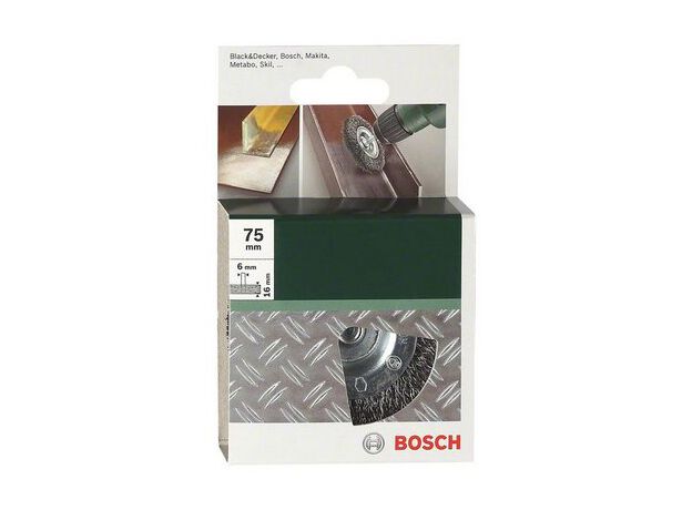 BORSTELS MP  (VLAKSTAALBORSTEL GEGOLFD DRAAD, , Ø 75 MM , 6, 2 image