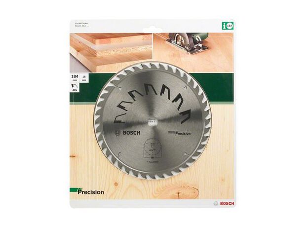 CIRKELZAGEN MP  (CIRKELZAAGBLAD PRECISION 184X2X16/-,T40 (1), 2 image