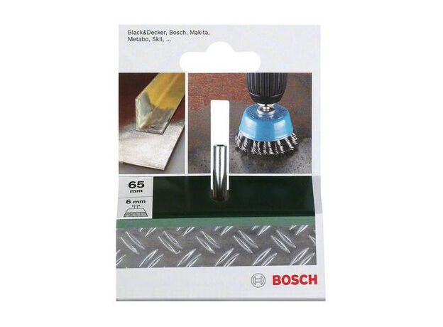 BORSTELS MP  (KOMSTAALBORSTEL GEVLOCHTEN DRAAD, , Ø 65 MM, 6, 2 image