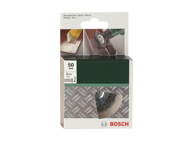 BORSTELS MP  (VLAKSTAALBORSTEL GEGOLFD DRAAD, , Ø 50 MM , 6, 2 image