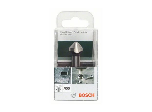 BOREN MP  (CONISCHE VERZINKBOOR HSS 3-SNIJKANTEN 10X50 M5 90, 2 image