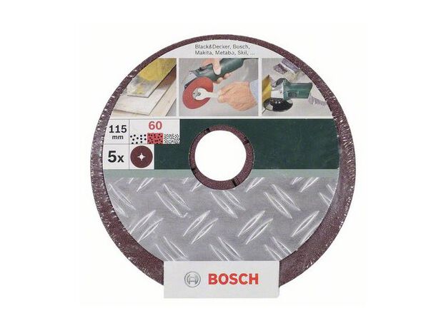 SCHUREN/POLIJSTEN MP  (FIBERSCHUURSCHIJF Ø 125 MM, G60, BM,, 2 image