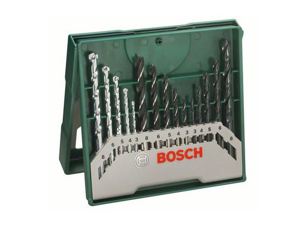 BOREN MP  (MINI X-LINE SET 15-DELIGE GEM. BORENSET), 2 image