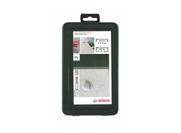 BOREN MP  (SDS-PLUS BOOR SET 5X110 -  6X110  -  8X110 - 6X16, 2 image