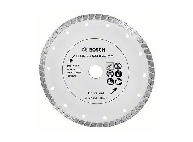 BORSTELS MP  (DIAMANTSCHIJF 180MM -  TURBO), 2 image