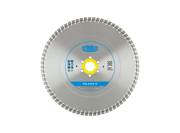 Tyrolit C77W 650x3,9x25 13 FSL-C, 2 image