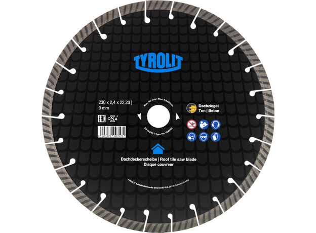Tyrolit C6R 230x2,4x22,23 h9 DACHDECKERSCHEIBE, 2 image