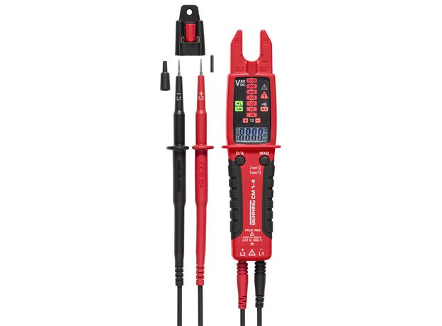 BENNING CM 1-4 Open Stroomtang-Multimeter TRUE RMS, 4 image