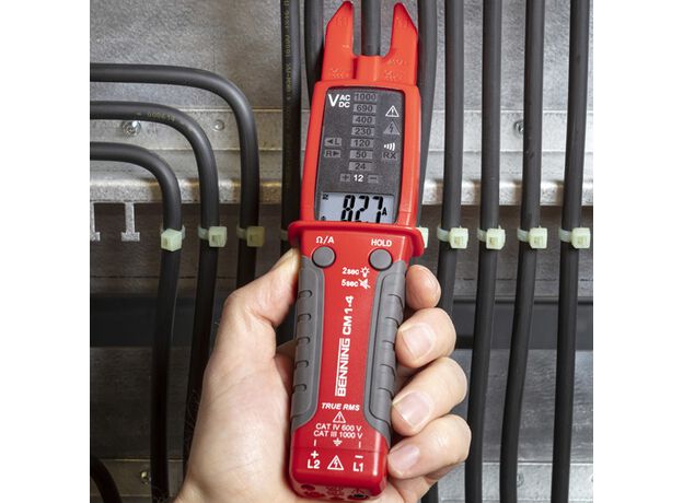 BENNING CM 1-4 Open Stroomtang-Multimeter TRUE RMS, 3 image