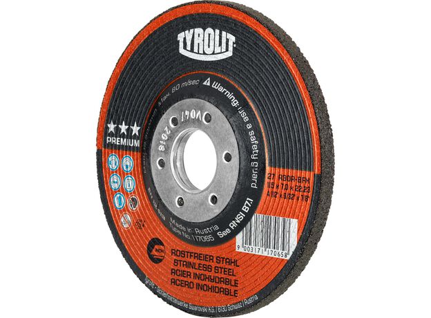 Tyrolit Premium*** Afbraamschijf voor haakse slijpers 27 115, 3 image