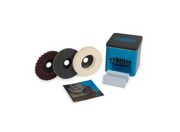 Tyrolit Premium*** Polijstset voor haakse slijpers   Polijst, 3 image